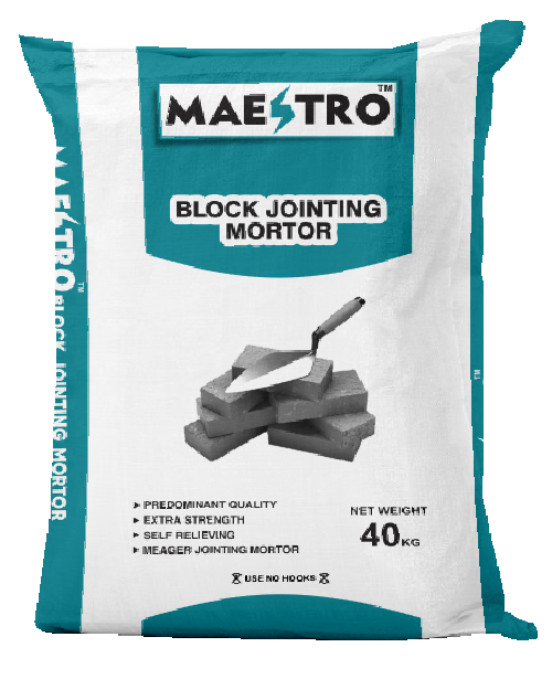 block jointing mortar